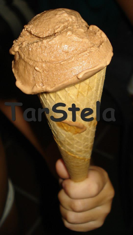 Helado de Chocolate con, sin Thermomix y heladera