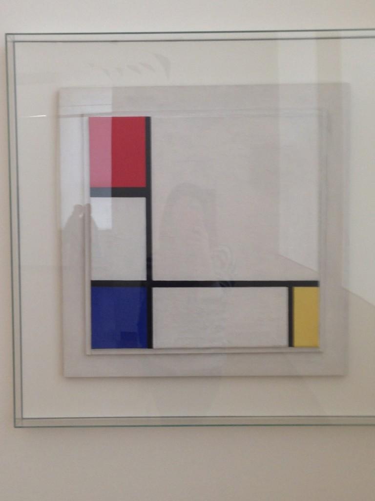 Piet Mondrian Composition No. IV, with red, blue and yellow, 1929 Oleo sobre lienzo