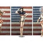 Diseños de vestuario para Iron Man 2 y Capitán América: El Primer Vengador Diseño de vestuario para Capitán América: El Primer Vengador