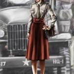 Diseños de vestuario para Iron Man 2 y Capitán América: El Primer Vengador Diseño de vestuario para Capitán América: El Primer Vengador