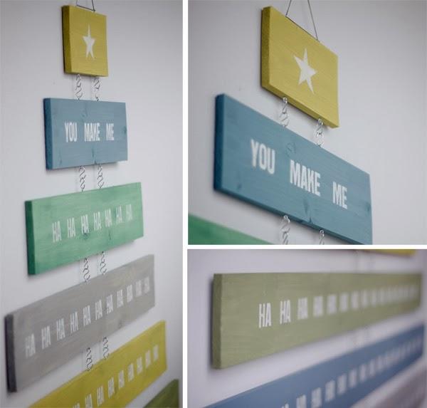 DIY: ÁRBOL DE NAVIDAD CON LISTONES DE ABETO PINTADO DIY: ÁRBOL DE NAVIDAD CON LISTONES DE ABETO PINTADO