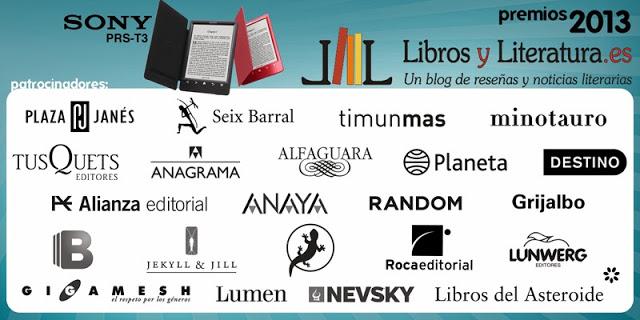 FRAGMENTOS, EL BLOG DE ÁNGEL SILVELO, PARTICIPA EN LOS PREMIOS LIBROS Y LITERATURA 2013