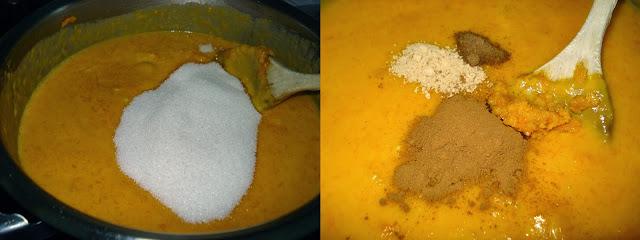 TARTA DE CALABAZA Y CHOCOLATE TARTA DE CALABAZA Y CHOCOLATE