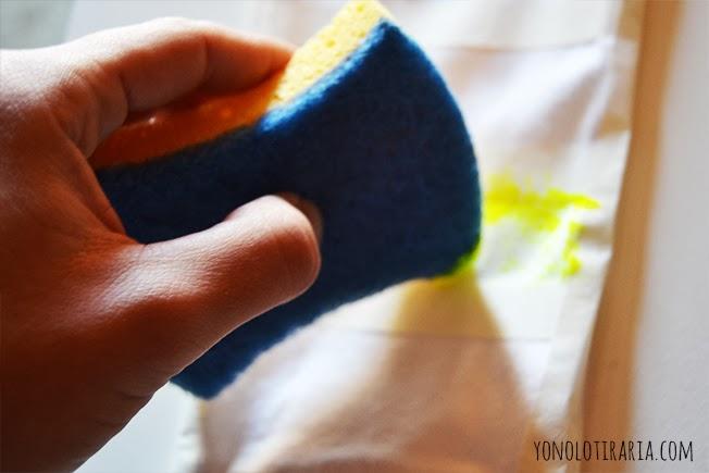 Tunear un pijama con pintura textil Tunear un pijama con pintura textil