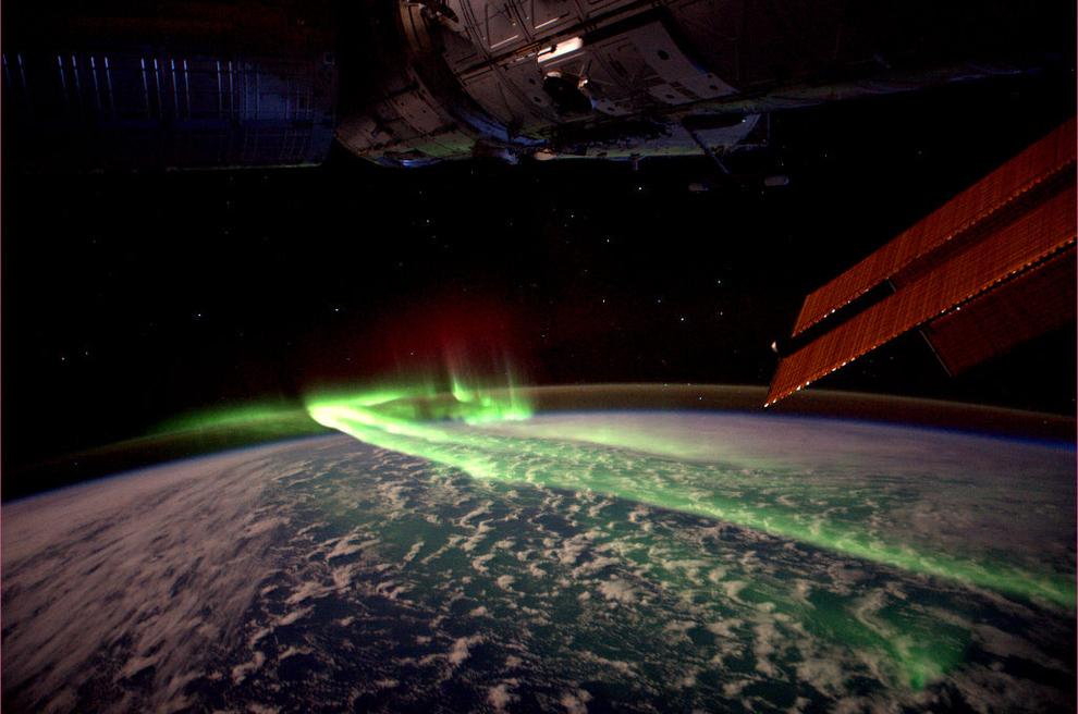9 Aurora borealis antartida 30 Impresionantes imágenes del Planeta Tierra visto desde el Espacio 