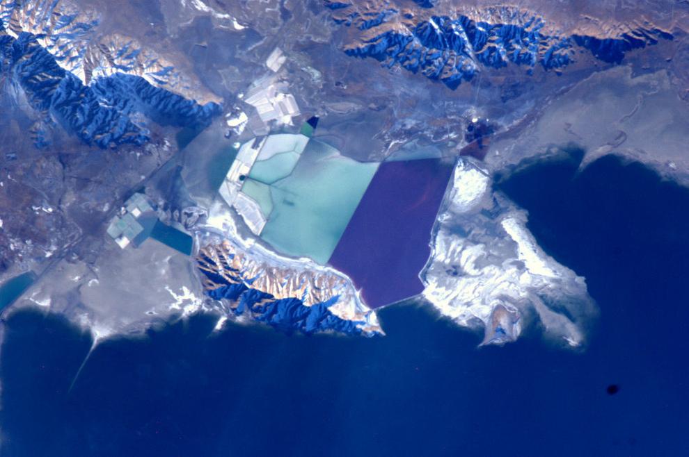 salt lake city desde el espacio 30 Impresionantes imágenes del Planeta Tierra visto desde el Espacio 
