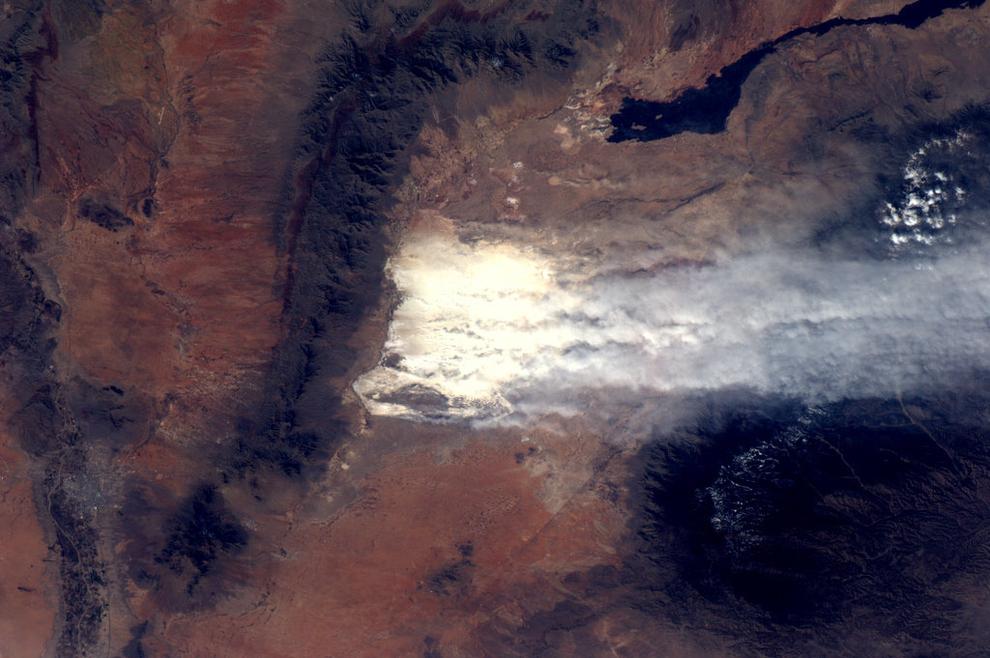 White Sands 30 Impresionantes imágenes del Planeta Tierra visto desde el Espacio 