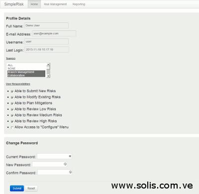 SimpleRisk: Herramienta para la Gestión de Riesgos (I) SimpleRisk: Herramienta para la Gestión de Riesgos (I)