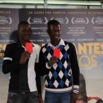 Presentación de ‘Diamantes negros’, dirigida por Miguel Alcantud africa, bardem, Carlo D’Ursi, carlos bardem, cine español, Diamantes negros, diamantes negros miguel alcantud, diamantes negros peliculas, fotografias, futbol, futbolistas, guillermo toledo, Hamidou Samake, imagenes, madrid, mali, Miguel Alcantud, ojeadores, pelicula, photocall, presentacion, rueda de prensa, Setigui Diallo