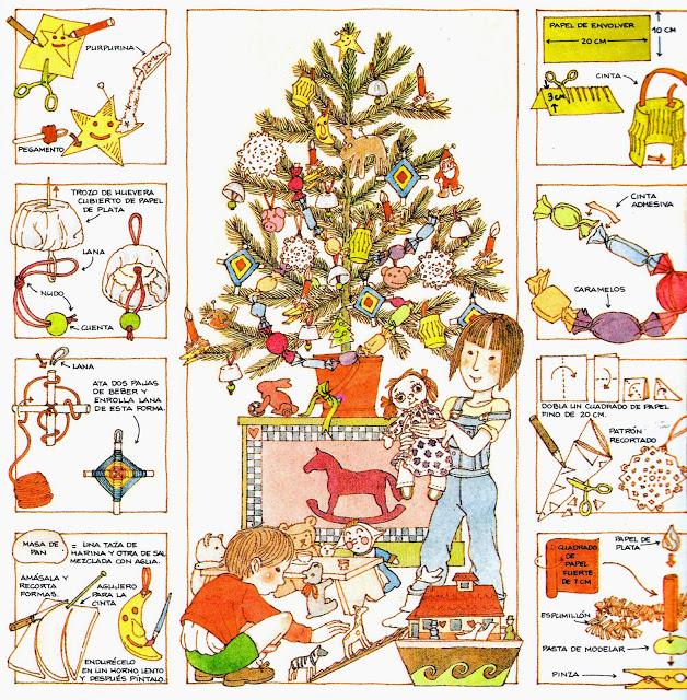 Manualidades infantiles para torpes: decorando el árbol de Navidad