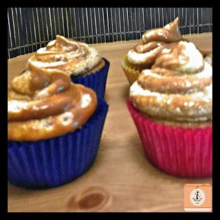 Banoffee ( Cupcakes de Platano y Dulce de leche)