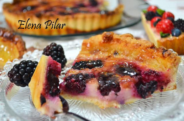 Tarta de Limón y Moras Tarta de Limón y Moras