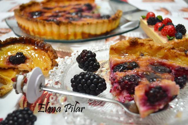 Tarta de Limón y Moras Tarta de Limón y Moras