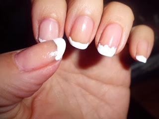 Manicura Nieve. manicura francesa