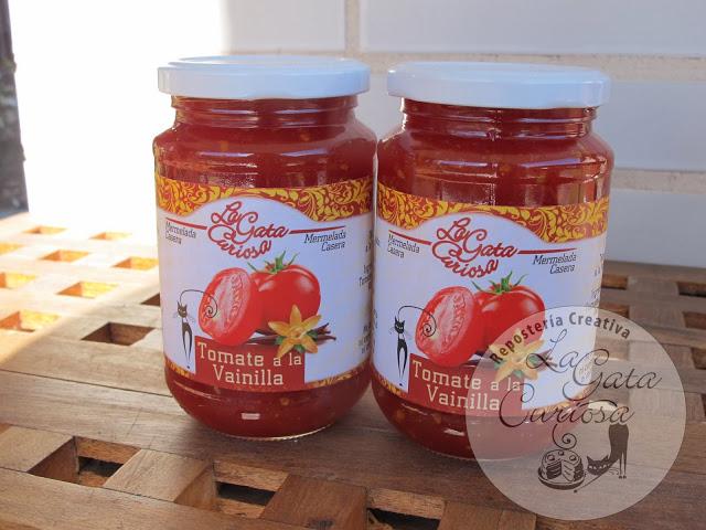 MERMELADA DE TOMATE A LA VAINILLA MERMELADA DE TOMATE A LA VAINILLA
