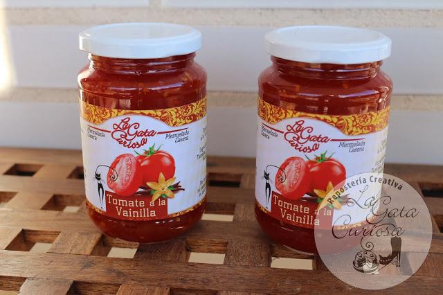 MERMELADA DE TOMATE A LA VAINILLA MERMELADA DE TOMATE A LA VAINILLA