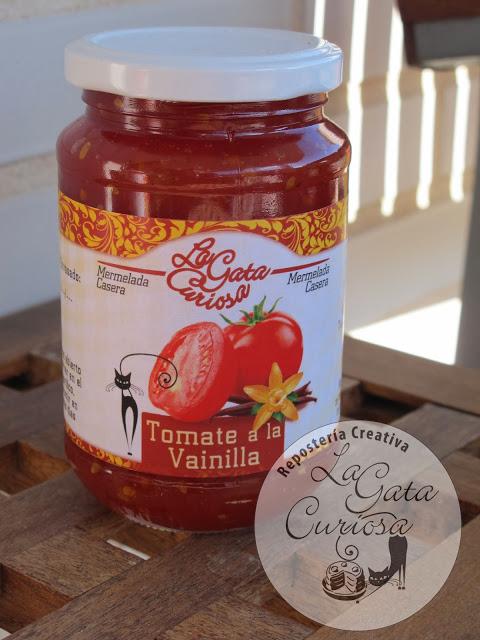 MERMELADA DE TOMATE A LA VAINILLA MERMELADA DE TOMATE A LA VAINILLA