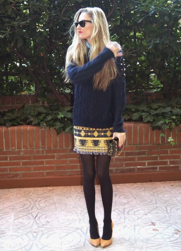 Wool Sweater and skirt Wool Sweater and skirt