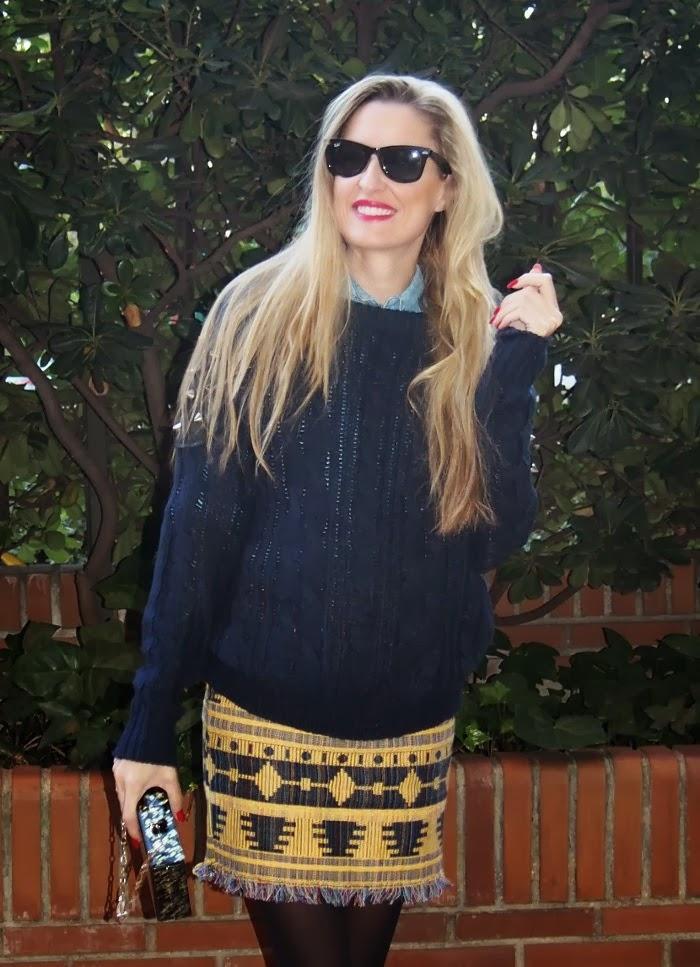 Wool Sweater and skirt Wool Sweater and skirt