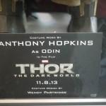 Imágenes de una exposición de vestuario de Thor: El Mundo Oscuro Exposición de vestuario de Thor: El Mundo Oscuro