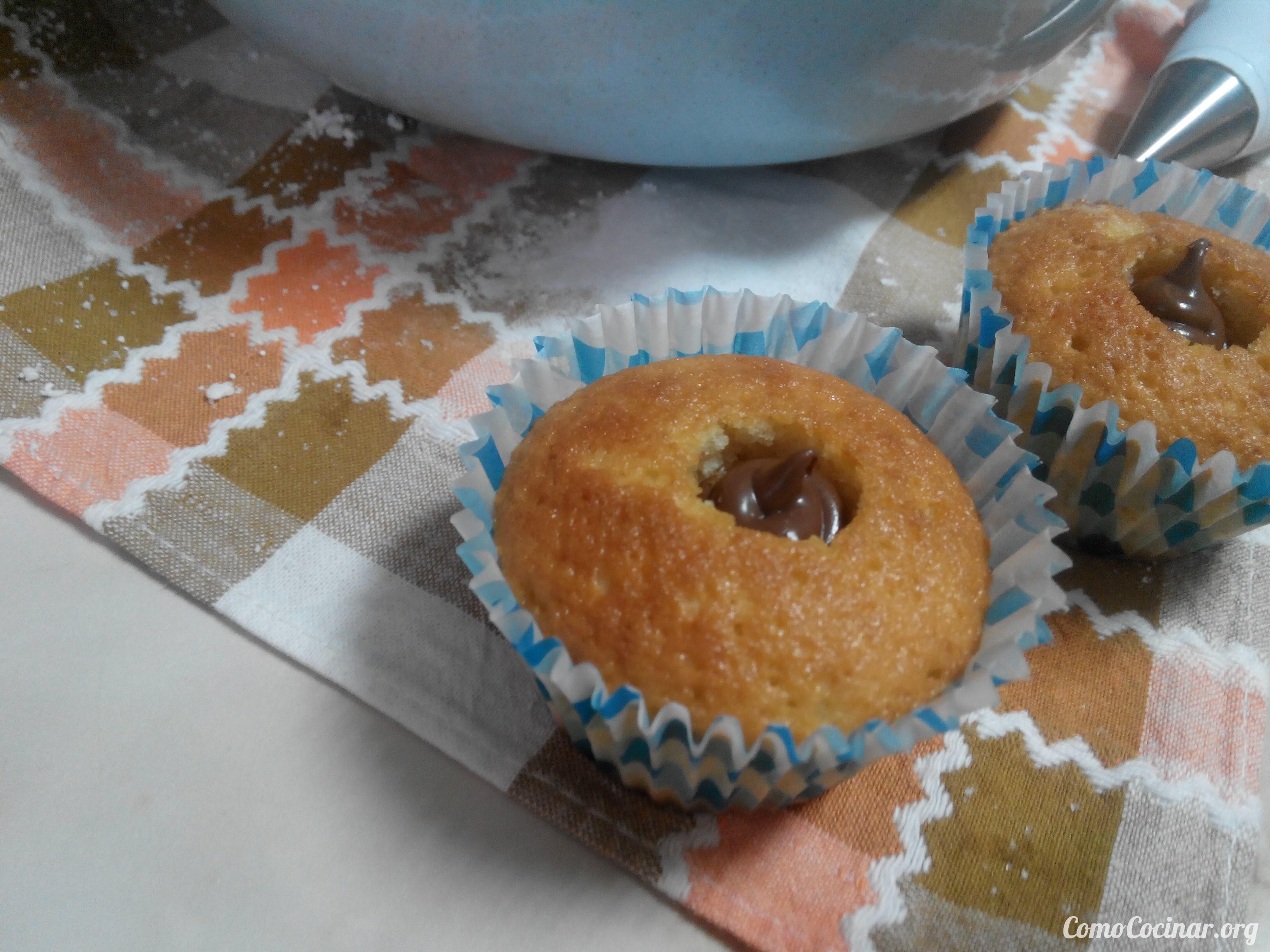 ¿Cómo hacer cupcakes de Nutella? Cupcakes-de-Nutella paso a paso