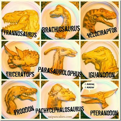 Los pancakes dinosaurianos de Nathan Shields Los pancakes dinosaurianos de Nathan Shields