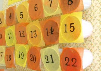 10 ideas para hacer un calendario de adviento original