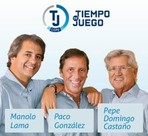 El equipo de Tiempo de Juego se mofa de Arbeloa (Cadena COPE) 27/11/2013