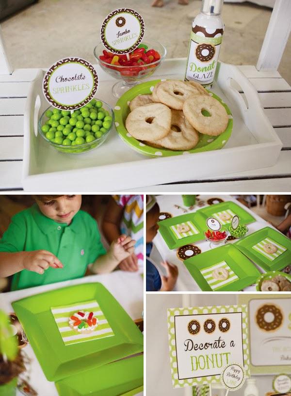 UNA FIESTA DE CUMPLEAÑOS CON DONUTS UNA FIESTA DE CUMPLEAÑOS CON DONUTS