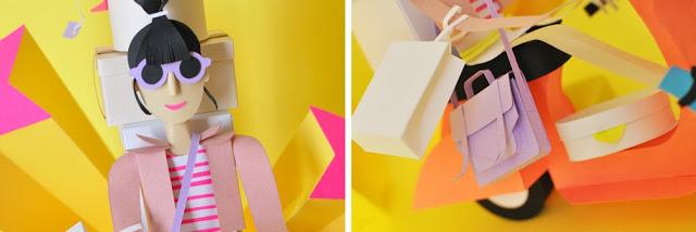 Diseños de papel en 3D Diseños de papel en 3D