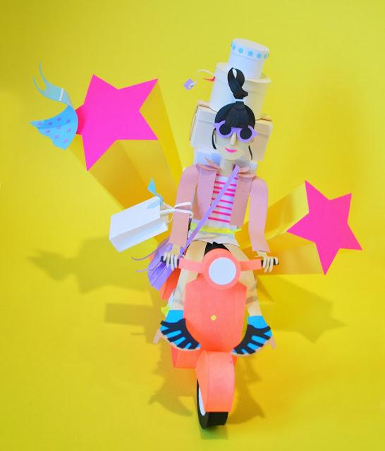 Diseños de papel en 3D Diseños de papel en 3D