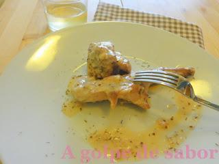 Conejo a la salsa de mostaza Conejo a la salsa de mostaza