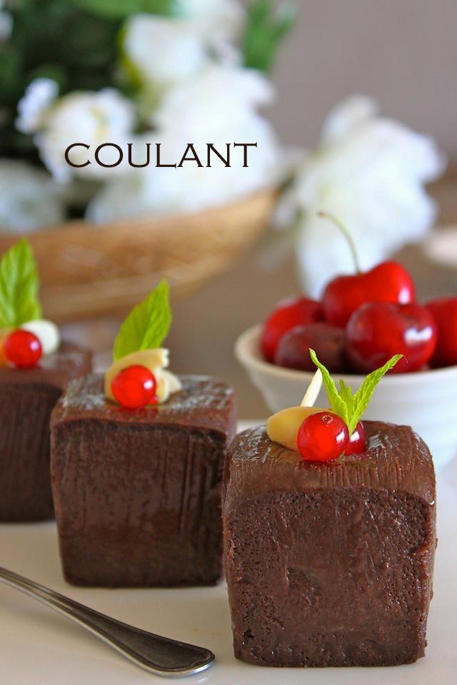 Receta de coulant de chocolate caliente