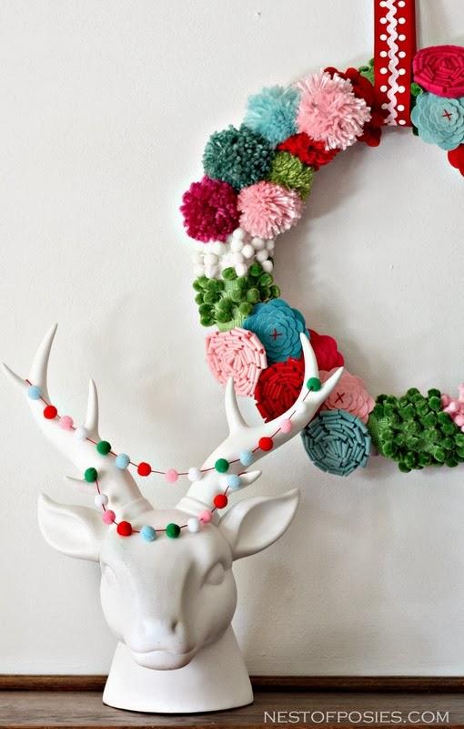 Guirnalda de colores para Navidad Guirnalda de colores para Navidad