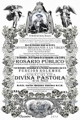 Cultos en honor de la Divina Pastora en Cádiz