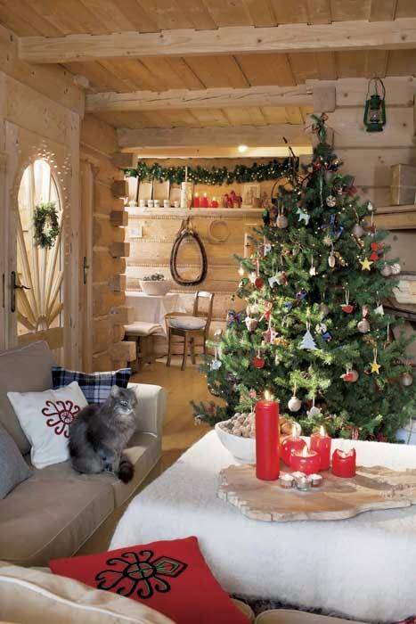 UNA CABAÑA EN POLONIA ESPERANDO A PAPA NOEL UNA CABAÑA EN POLONIA ESPERANDO A PAPA NOEL