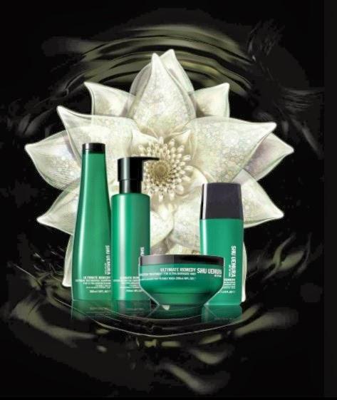 Cabello reparado con Ultimate Remedy de SHU UEMURA Cabello reparado con Ultimate Remedy de SHU UEMURA