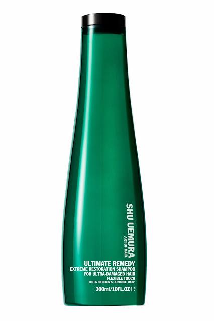 Cabello reparado con Ultimate Remedy de SHU UEMURA Cabello reparado con Ultimate Remedy de SHU UEMURA
