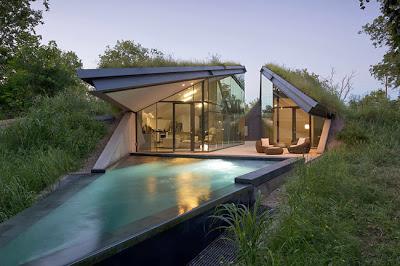 Casa Enterrada Minimalista Casa Enterrada Minimalista