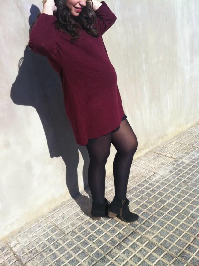 .Burgundy and bunny. .Burgundy and bunny.