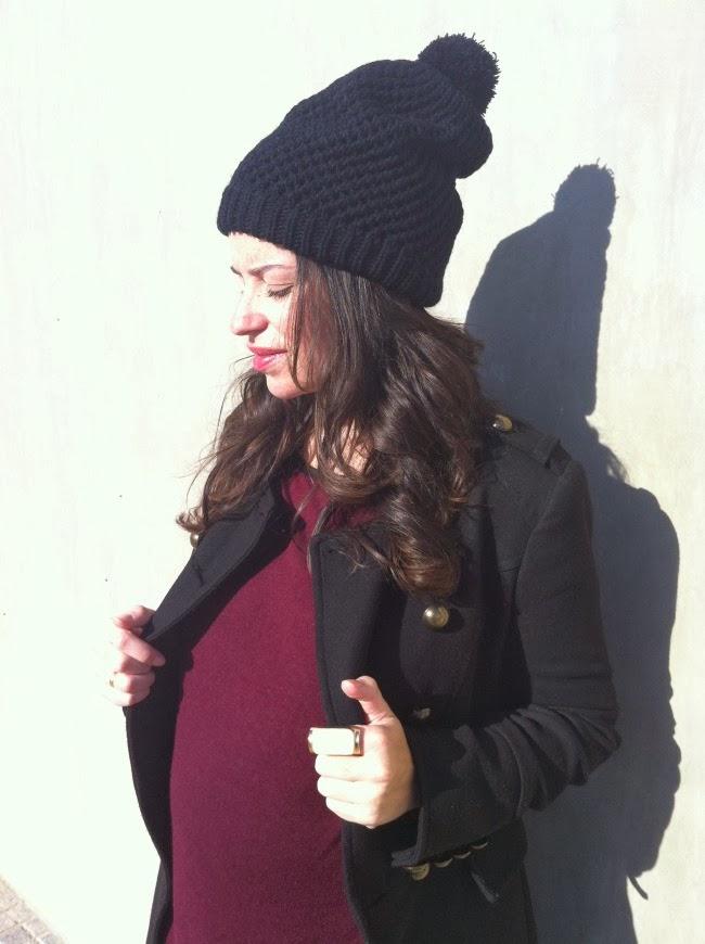 .Burgundy and bunny. .Burgundy and bunny.