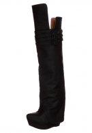 vuelven las botas mosqueteras Jeffrey Campbell - ZEALOT - Botas de cuña - negro