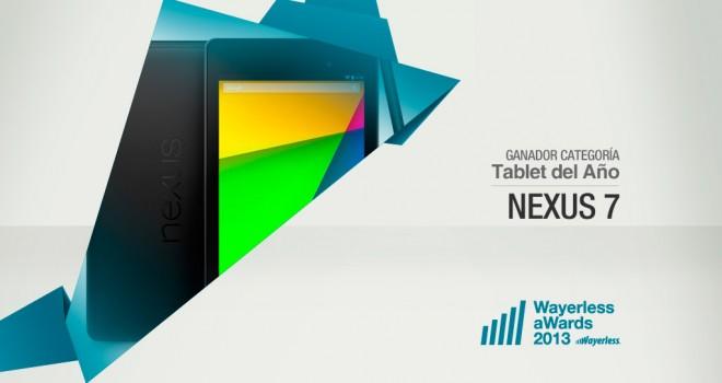 Nexus 7 es el Tablet del Año 2013 [W aWards]