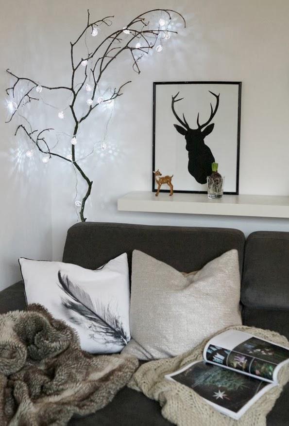Inspírate: 5 opciones de decorar tu árbol de Navidad de ramas Inspírate: 5 opciones de decorar tu árbol de Navidad de ramas