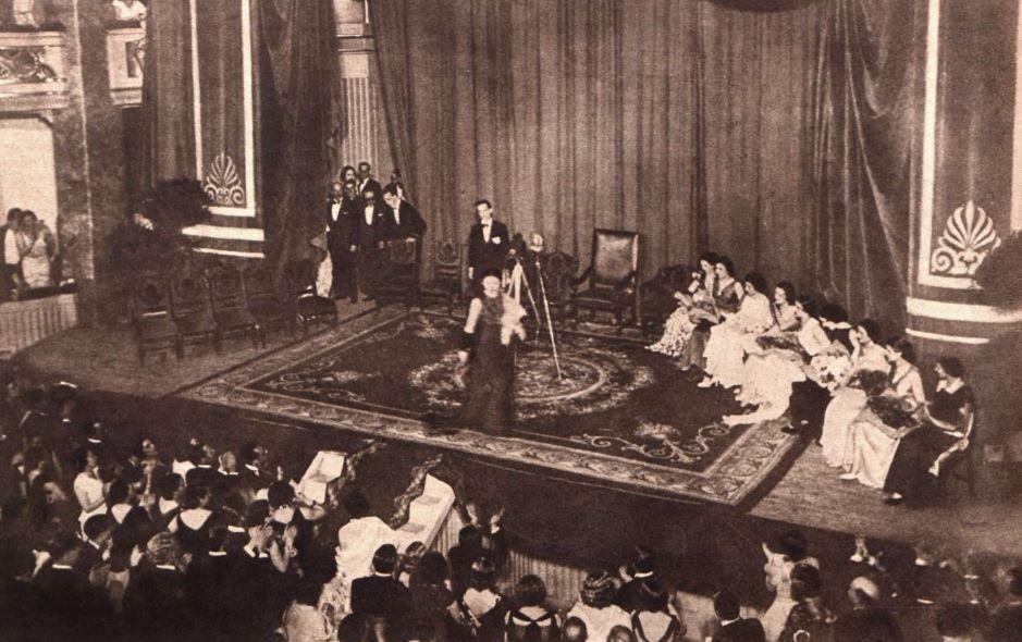 Misses más allá del puertu Payares. Las “Señoritas Asturias” Gala Miss España 1934 (Bilbao)