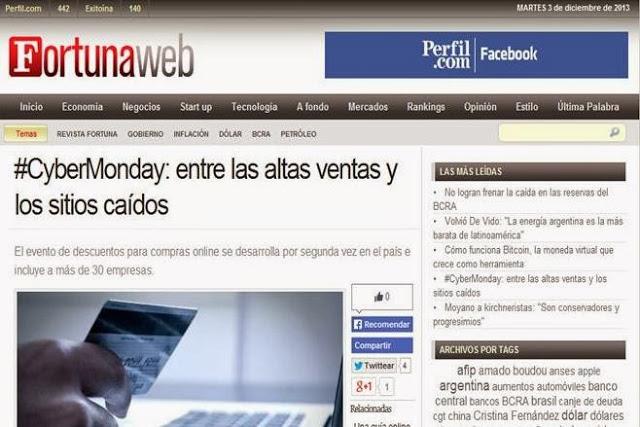 Ciber Monday del subdesarrollo