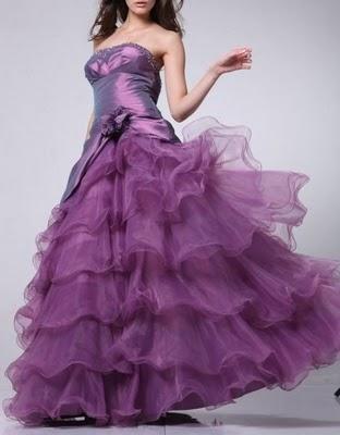 Casamiento violeta I: El vestido