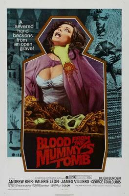 Blood From the Mummy´s Tomb: La modernización del mito de las maldiciones egipcias por parte de la Hammer.