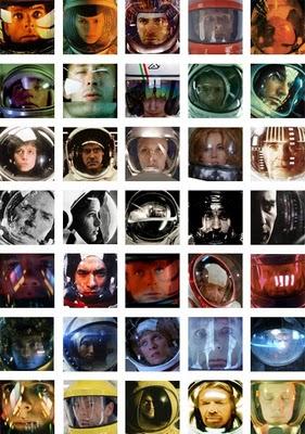 35 imágenes de reflejos en cascos espaciales “Thirty Five Images of Space Helmet Reflections” 35 imágenes de reflejos en cascos espaciales “Thirty Five Images of Space Helmet Reflections”