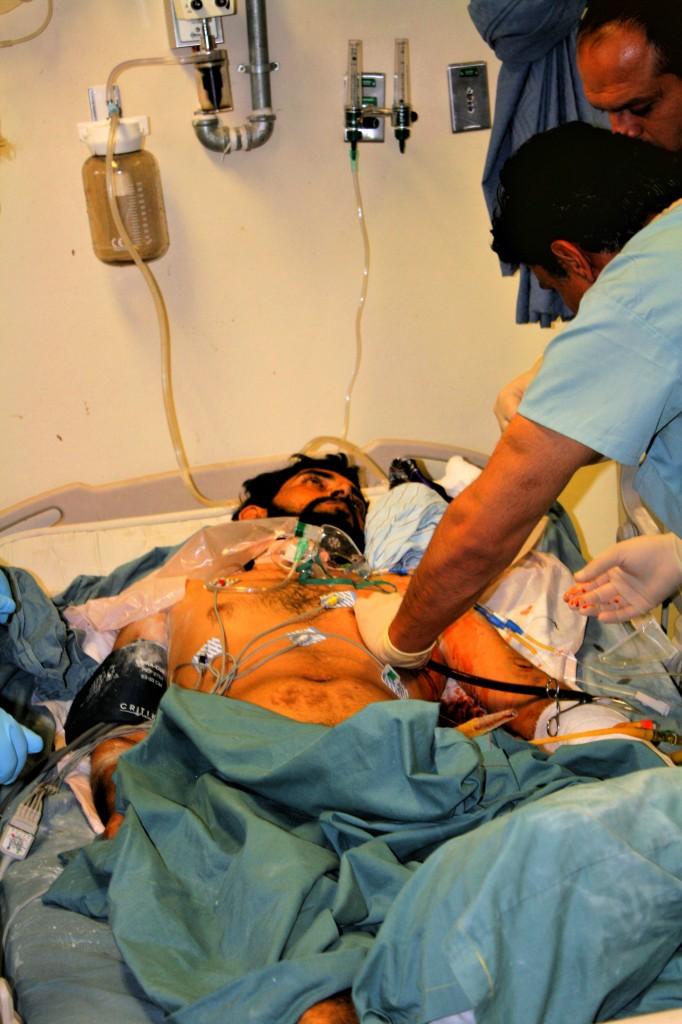 Herido 2 Crónicas afganas: El eslabón más débil